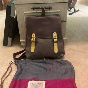 Soruka backpack genuine leather